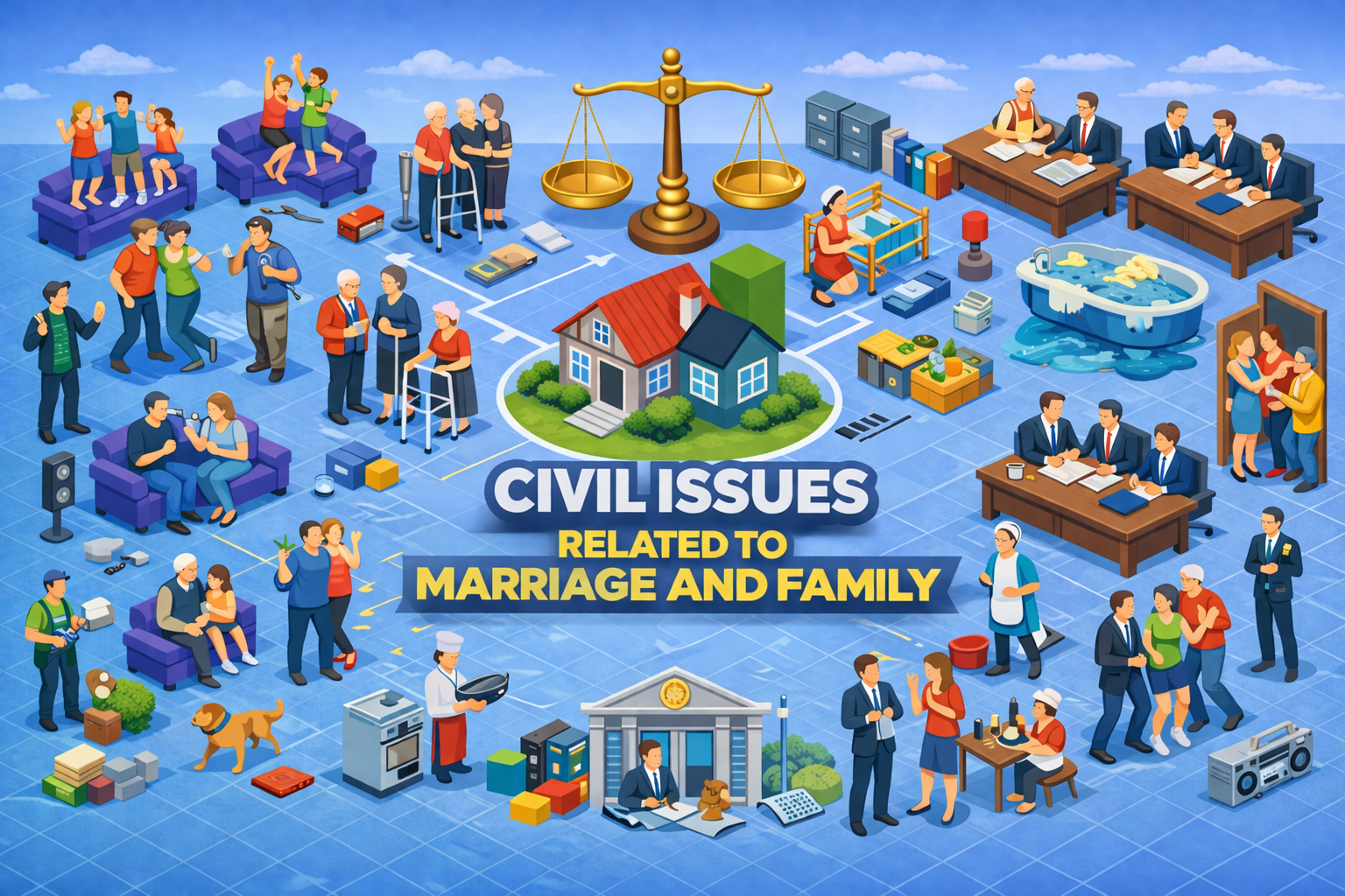 Tư vấn các vấn đề liên quan đến luật hôn nhân gia đình