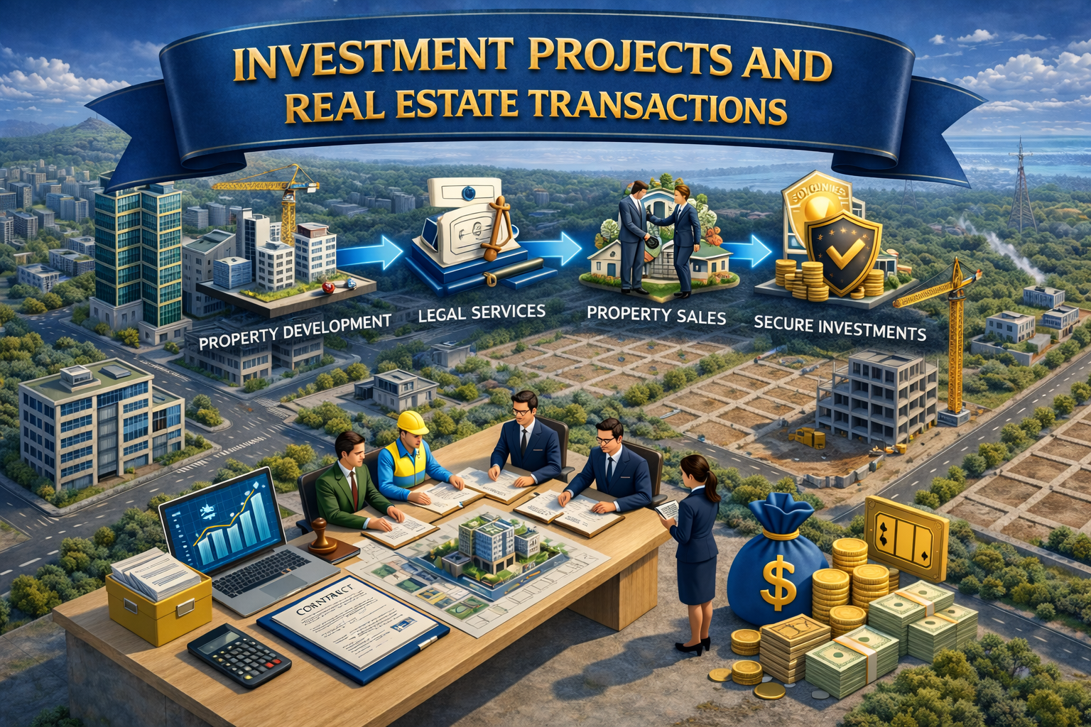 Tư vấn pháp lý dự án đầu tư và giao dịch bất động sản