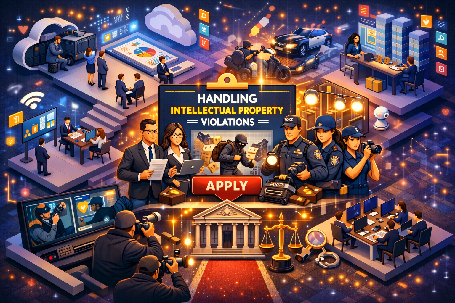 Dịch vụ xử lý vi phạm Sở hữu trí tuệ