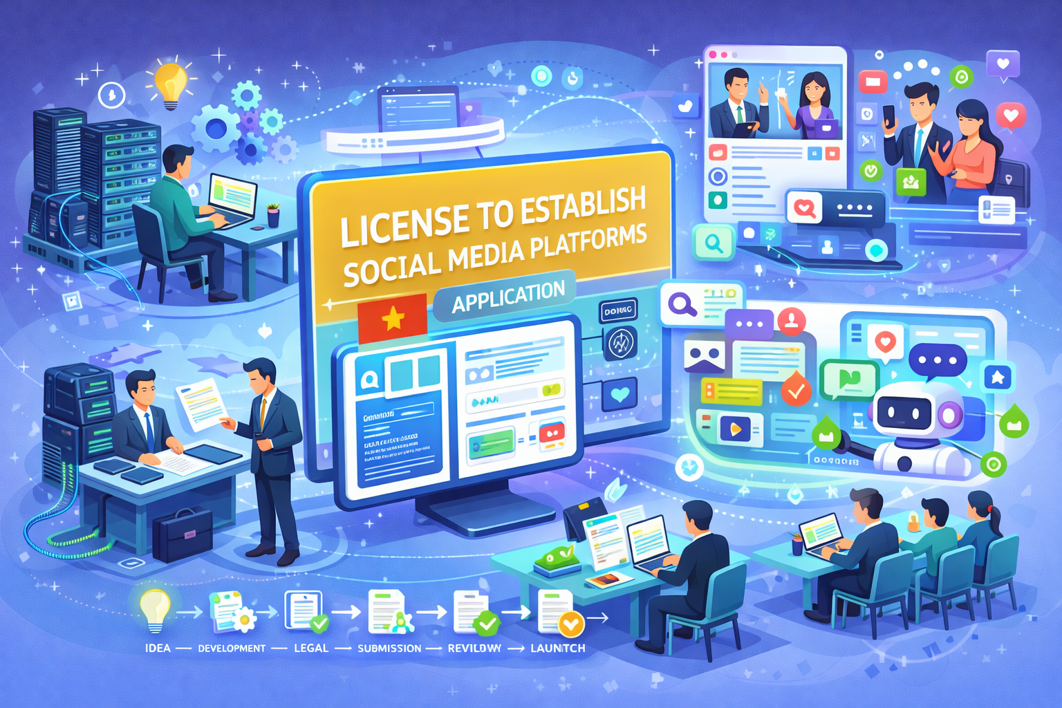 Giấy phép thiết lập trang mạng xã hội