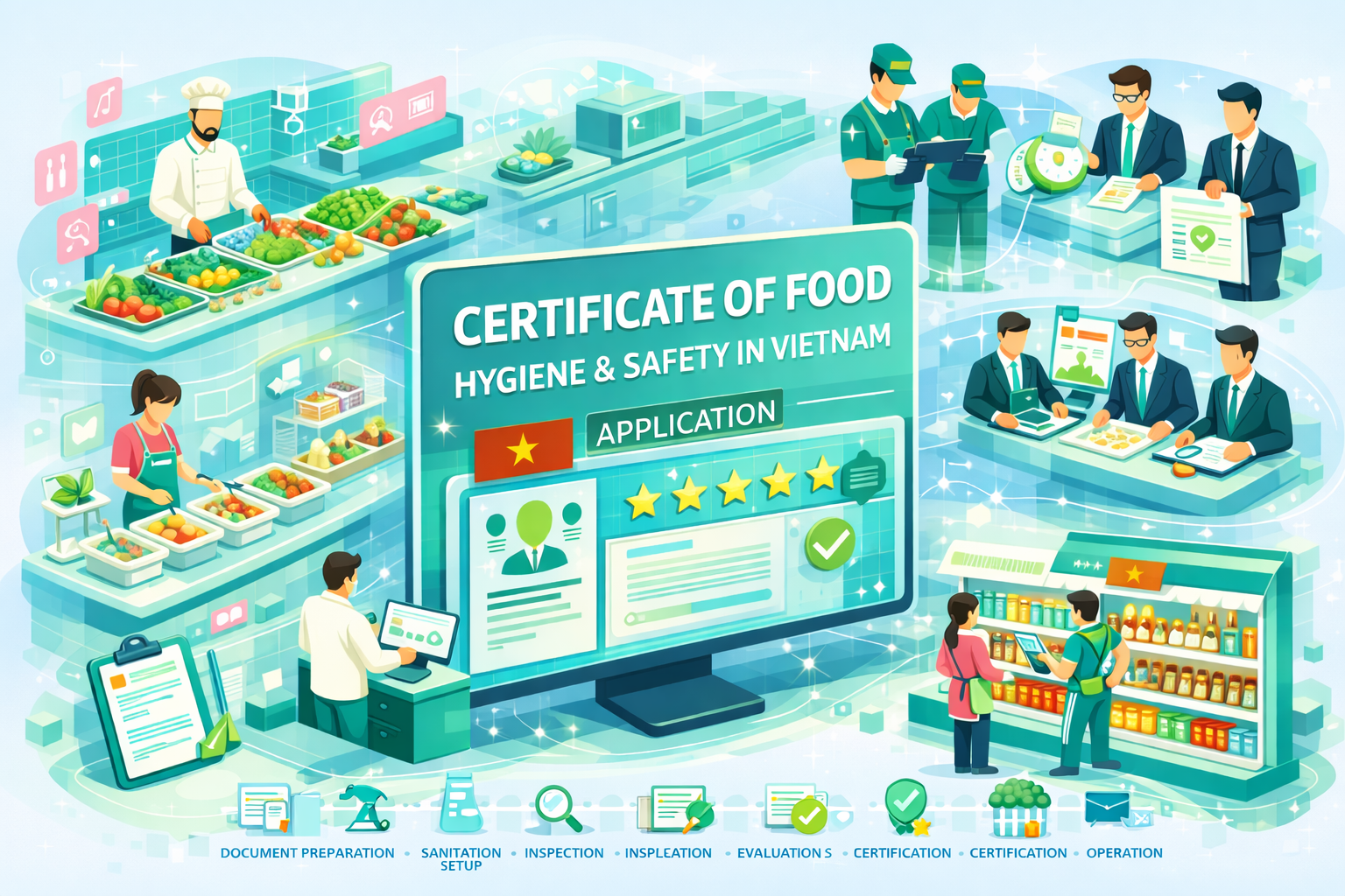 Giấy chứng nhận an toàn vệ sinh thực phẩm