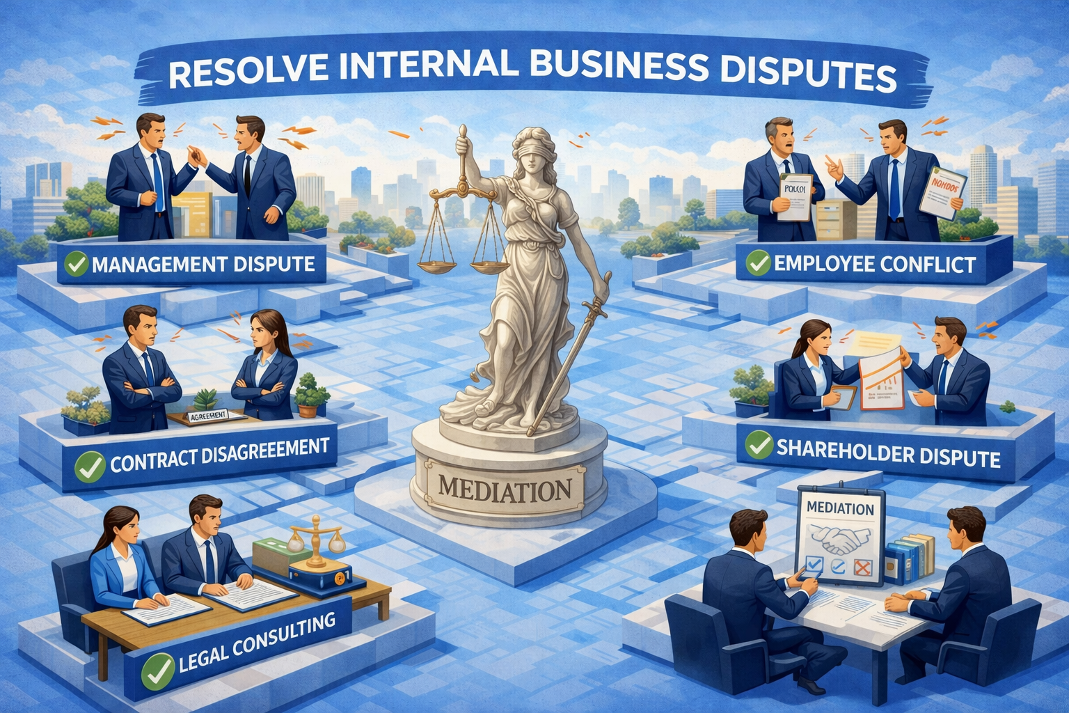 Giải quyết tranh chấp nội bộ doanh nghiệp
