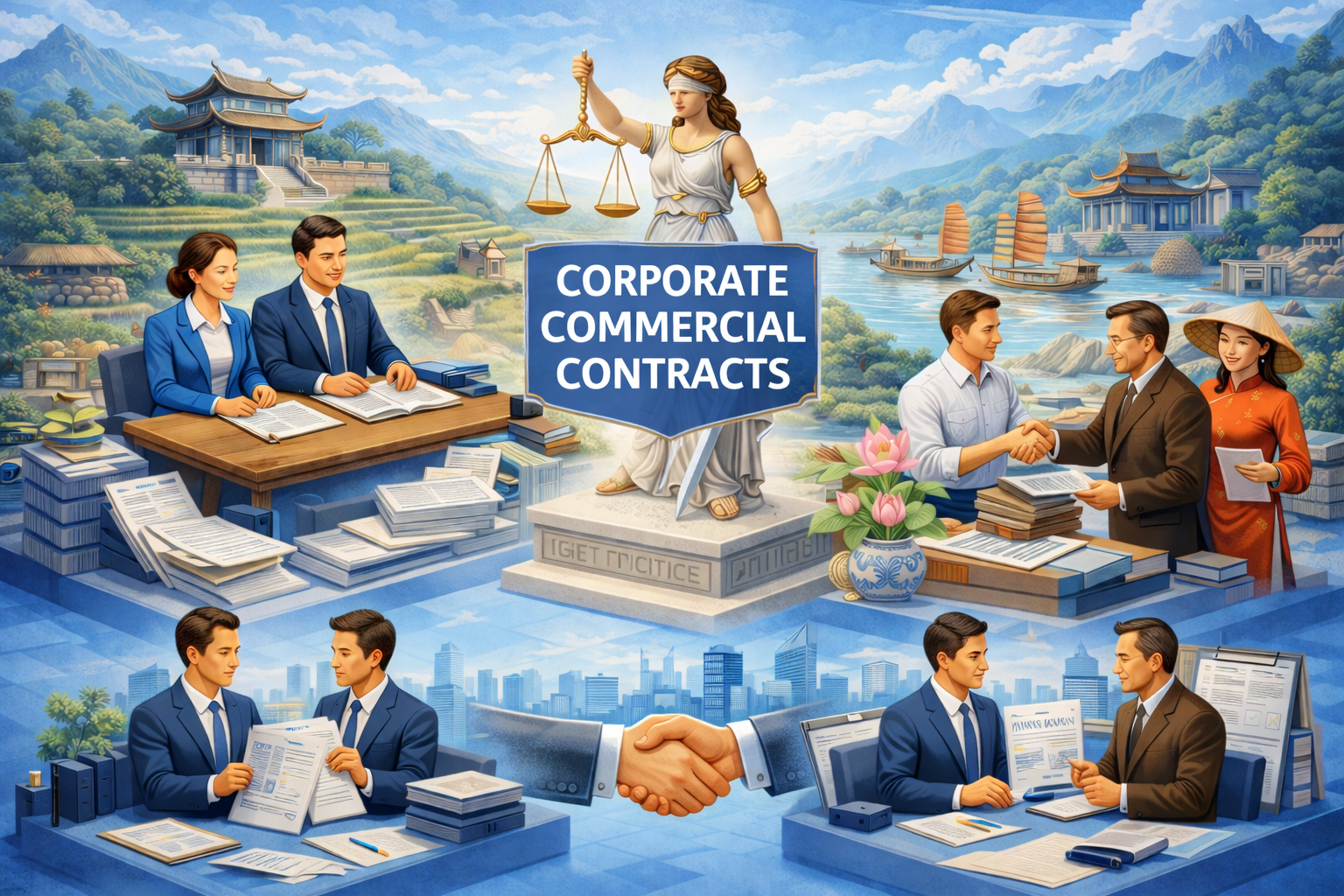 Tư vấn hợp đồng thương mại doanh nghiệp