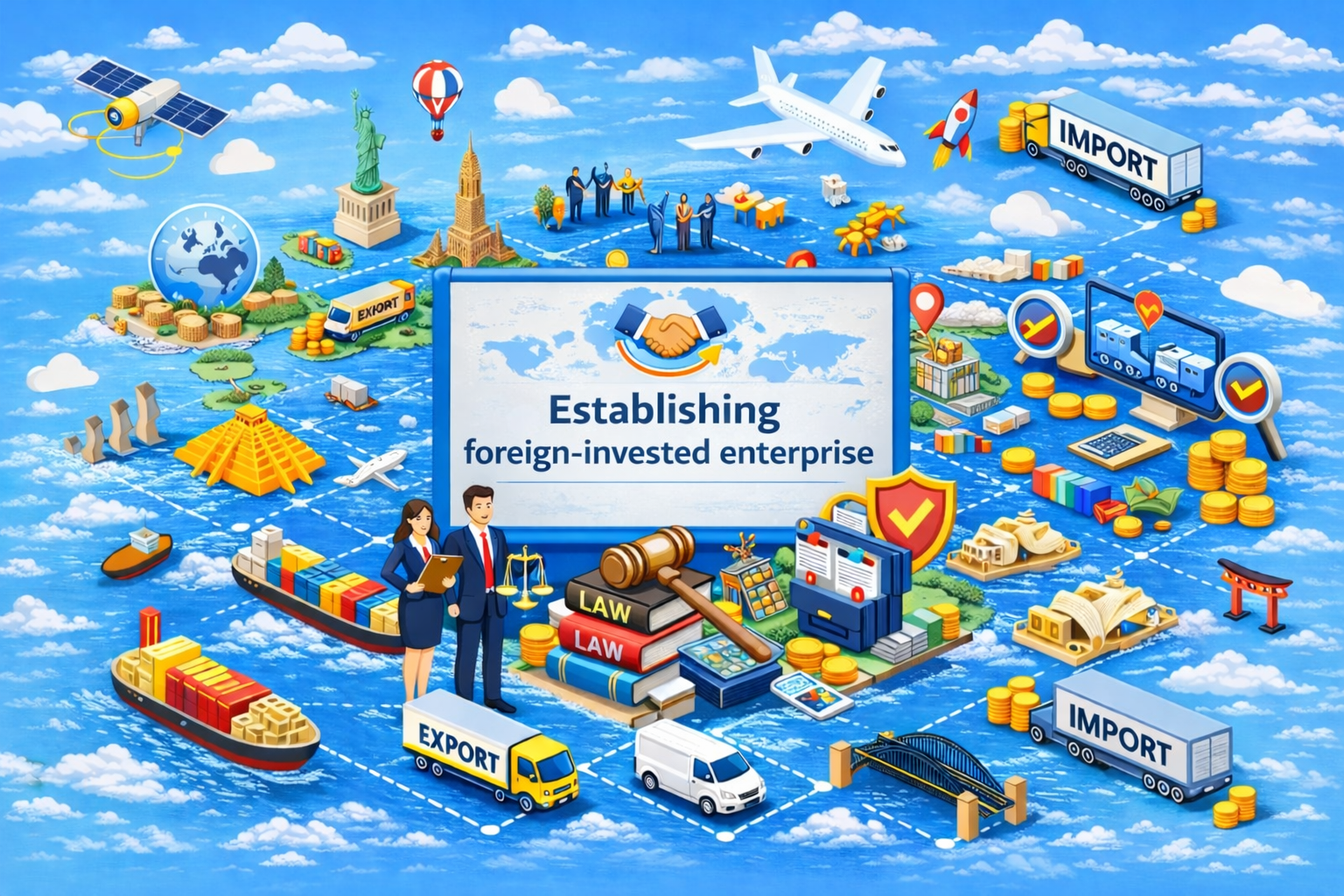 Thành lập công ty có vốn đầu tư nước ngoài