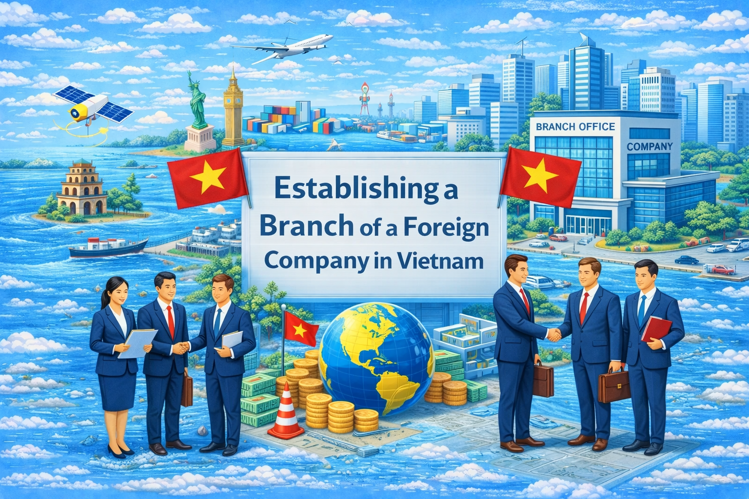Thành lập chi nhánh cho công ty nước ngoài tại Việt Nam