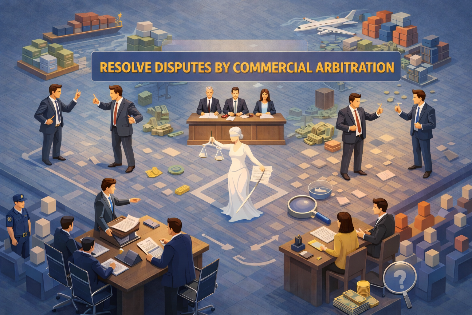 Giải quyết tranh chấp bằng Trọng tài Thương mại