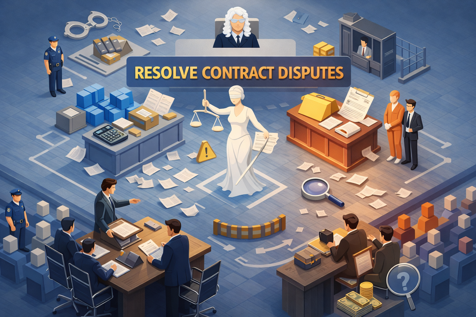 Giải quyết tranh chấp hợp đồng
