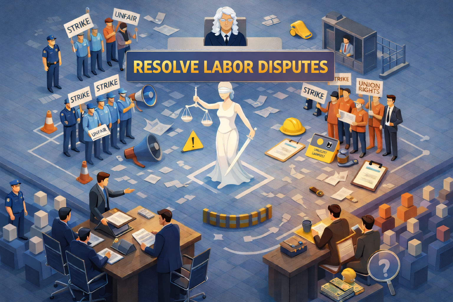 Giải quyết tranh chấp lao động