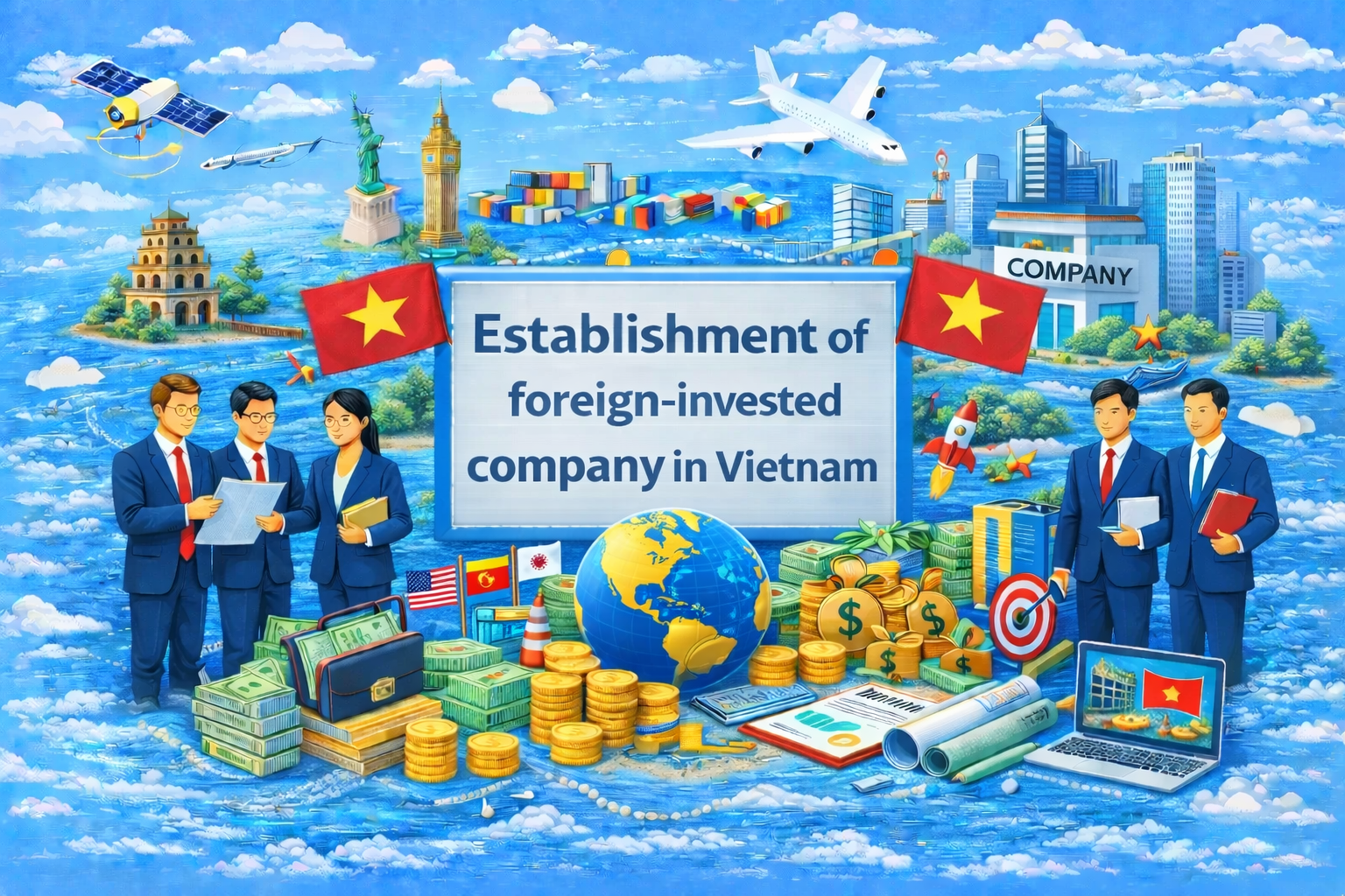 Thành lập công ty có vốn đầu tư nước ngoài