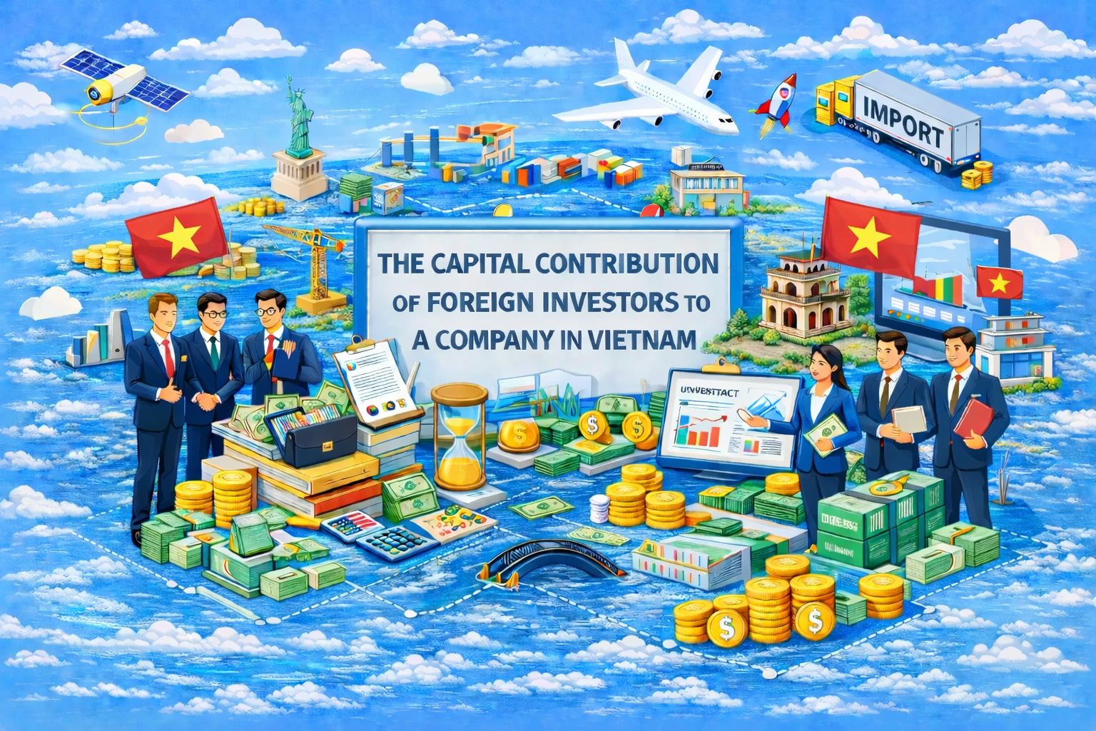 Nhà đầu tư nước ngoài góp vốn vào công ty tại Việt Nam