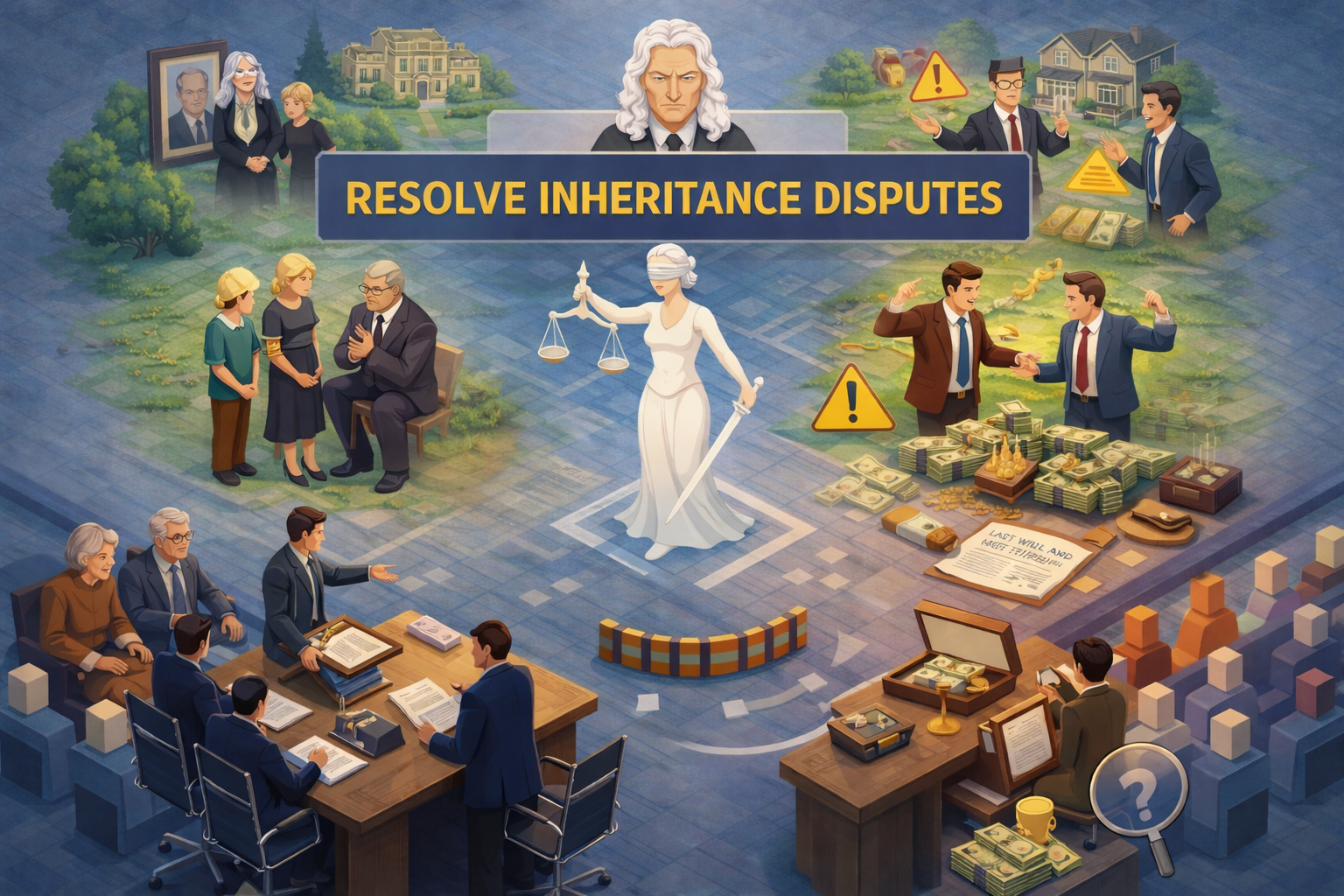 Giải quyết tranh chấp thừa kế