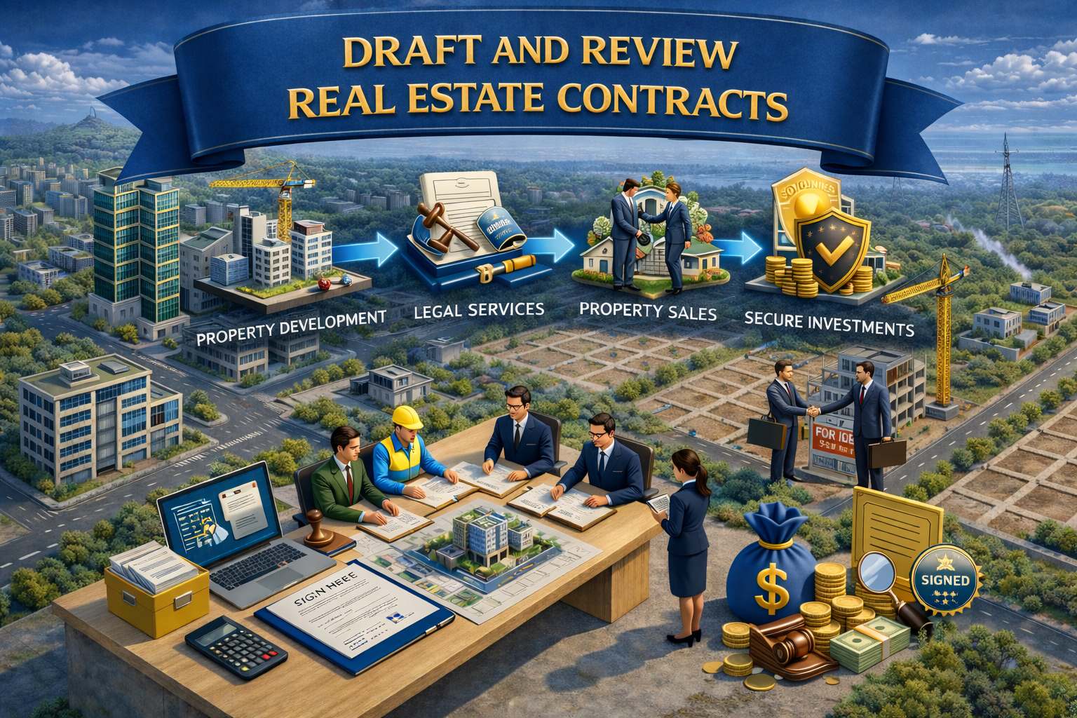 Soạn thảo và rà soát hợp đồng bất động sản